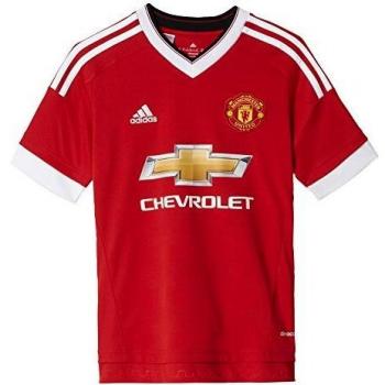 Adidas Kinder Manchester United Heim-Trikot Replica (Weiß)