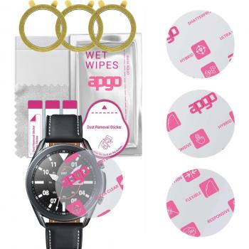 APGO 45 mm Flexible Nano‑Glass – UltraClear Schutz für Galaxy Watch 3