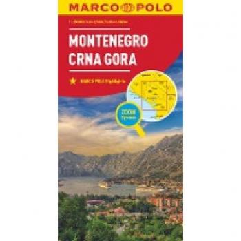 MARCO POLO Länderkarte Montenegro 1:250 000 (MARCO POLO Länderkarten)