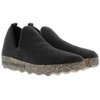 Pantoufles Noires Style Asportuguesas