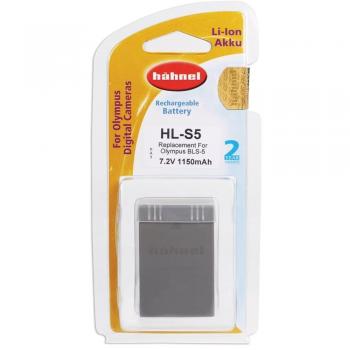 Batterie Hähnel HL-S5 pour Olympus Pen E-PL2 7,2 V 1150 mAh