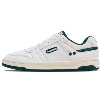 Hummel Stockholm LX-E Sneaker Weiß/Grün Flacher Absatz EU 43