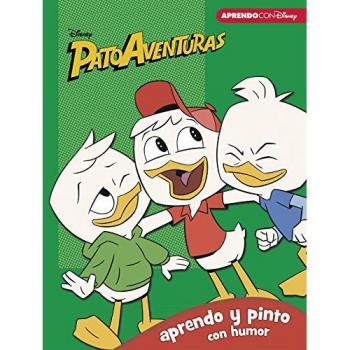 Patoaventuras. Aprendo y pinto con humor (Disney. Actividades) (Tapa blanda).