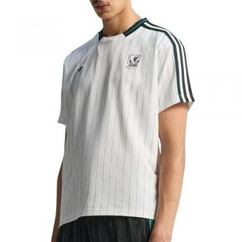 Adidas Liverpool FC Terrace Icon Replica Jersey – Poly Mesh, White, Size L