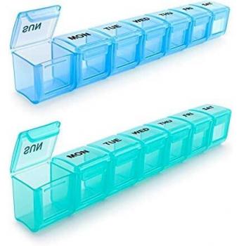 PCS Pill Box Organizer 7 Day Large
