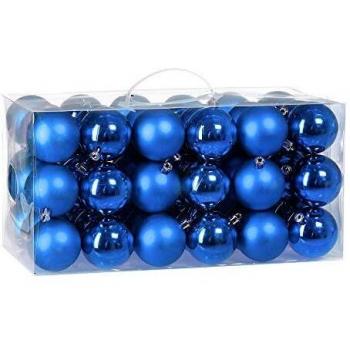 Lot de 77 boules de Noël Ø 6cm