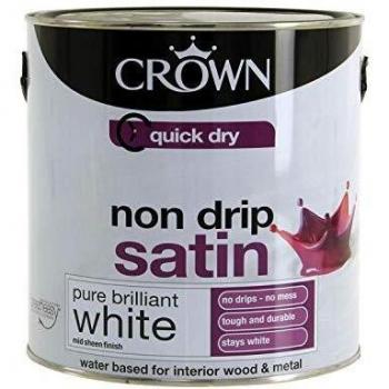 Crown Interior Satin Quick Dry Coating