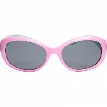 Himmelblaue Blümchen Sonnenbrille für Kinder mit Polarisation