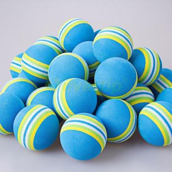 Balles en mousse pour golf, 50 pièces arc-en-ciel, entraînement intérieur