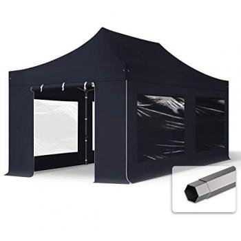 Carpa Modular 3x6m Negro – Acero de Alta Calidad