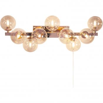 Rydéns 9-Bulb Amber Wall Light