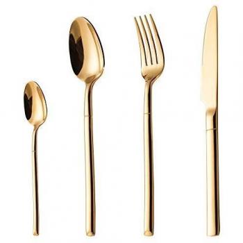 RadiantGold 18/10 Silverware Set