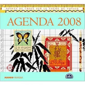 Agenda 2008 : Points de Croix Sur le Thème du Voyage