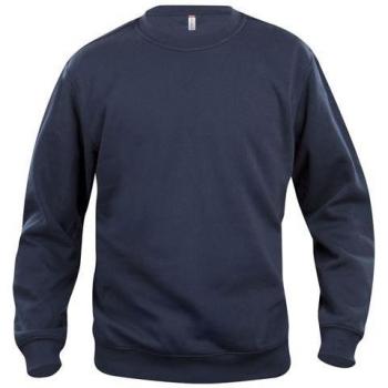 Felpa Unisex Blu Scuro S di Clique