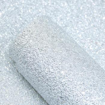DIY Phone Case Craft Material Silver Dot Bump Texture Synthetic Leather 20x34cm