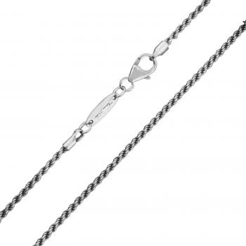 Cadena de Plata Ennegrecida para Charm Thomas Sabo