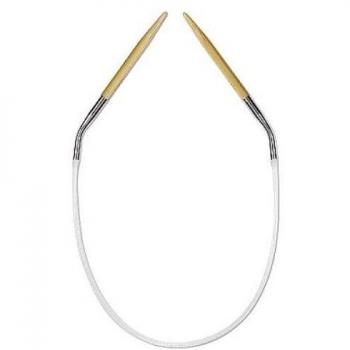 Clover Takumi Bamboo Circular Knitting Needle: 100cm x 9mm, US Size 9