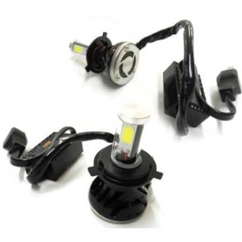Set de faros 4 LED H4 blanco frío para vehículo