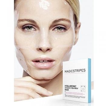 Magic Stripes Gesichtspflege‑Maske: Hyaluronsäure Intensive Treatment – Einzelbezug