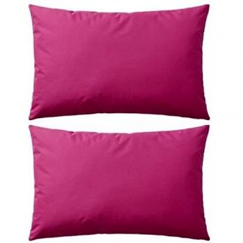 Cuscini da Patio 2 pz 60x40 cm Rosa