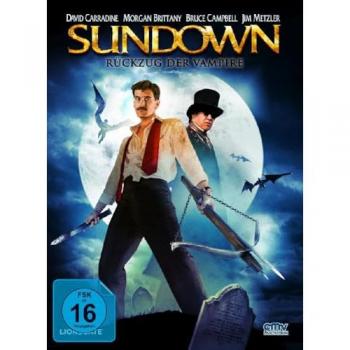 Anthony Hickbox Sundown : Retraite vampirique – Médiaboek, cover A, édition exclusive 500 exemplaires (Blu‑ray & DVD)