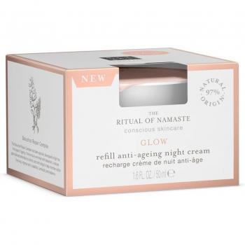 Recarga de crema hidratante nocturna anti-envejecimiento The Ritual of Namaste Glow de Rituals
