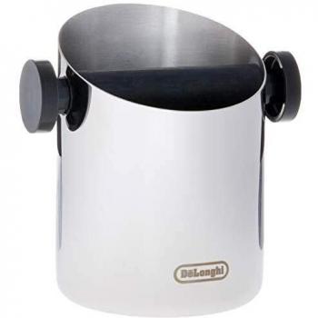 DeLonghi contenitore per fondi di caffè in acciaio inox