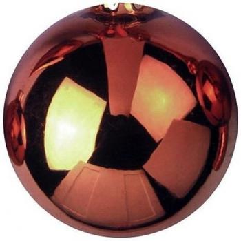 Euro Palms Deko Kugel, kupfer, glänzend 3,5 cm