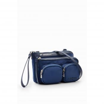 Mochila Desigual Pocketmas Linda Azul