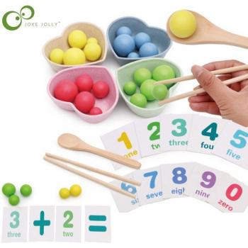 Children's Wooden Chopsticks Practice Set