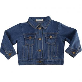 Casual Baby Girl Jean Jacket 1-6T