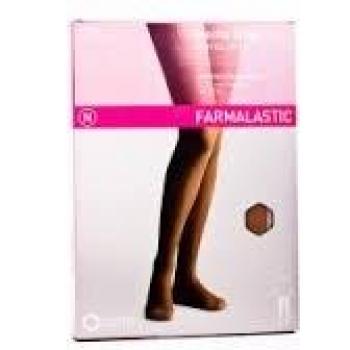 Farmalastic Media Larga Blonda (A-F) Compresión Normal T-Reina Plus Beige 1Ud