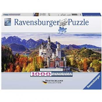 1000‑Piece Neuschwanstein Castle Panorama Puzzle – Ravensburger edition