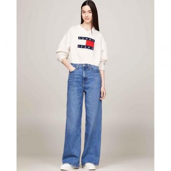 Pull Maille TomiJeans Blanc & Drapeau