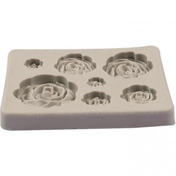 Fondant Rosen Silikonform für kreative Backideen