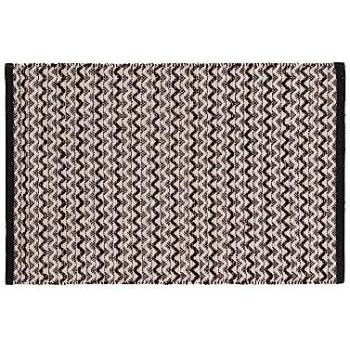 Tapis Déco Chasca 60x90 cm Noir