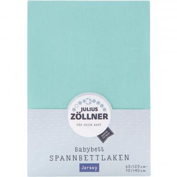 Julius Zöllner Spannbetttuch Jersey für Kinderbett mint