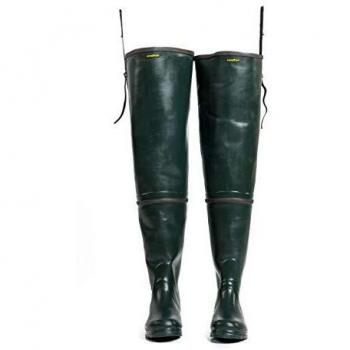 Cuissardes GoodYear en néoprène kaki