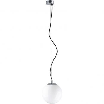 Lámpara de Techo Novolux OXY E27 40W 250mm Negro Opal