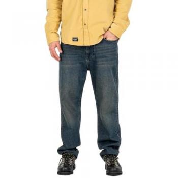 REELL Rave Jeans “Organic Dirt” – Blaue Denim Jeans W33/L32 – 99 % Baumwolle, 1 % Elastan