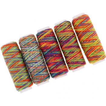 Colorful Hand Stitching Thread for Leather