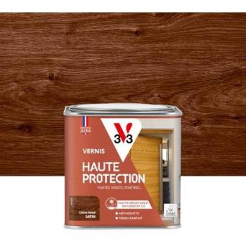 Vernis V33 Chêne Foncé Satin Écologique 0,5L