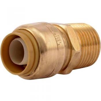 SharkBite U120LF-A 1/2 inch x 1/2 inch Male Iron Pipe Thread to NPT Fitting