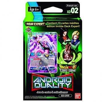 Deck Préconstruit pour le Jeu de Cartes à Collectionner de Dragon Ball Super : Android Duality, Version Francaise