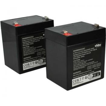 VHWB Deux Batteries Remplacement APC RBC20 ASI 4500 mAh 12 V AGM