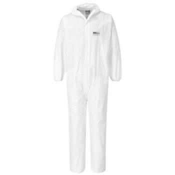 BizTex Mono de Trabajo con Protección Química MicroCool 5/6 ST50 XL Blanco