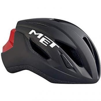 MET Strale 52–59 cm Motorradhelm Schwarz/Rot