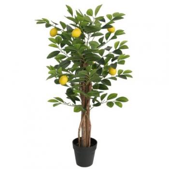 Albero Limoni Artificiale con 3 Tronchi Verde 85 cm in pp Vidaxl 196924