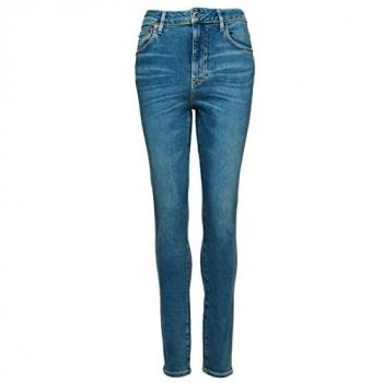 Superdry Damen Skinny Jeans in Blau