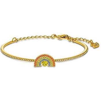Swarovski Bracciale Rigido Color Rainbow – Oro Chiaro